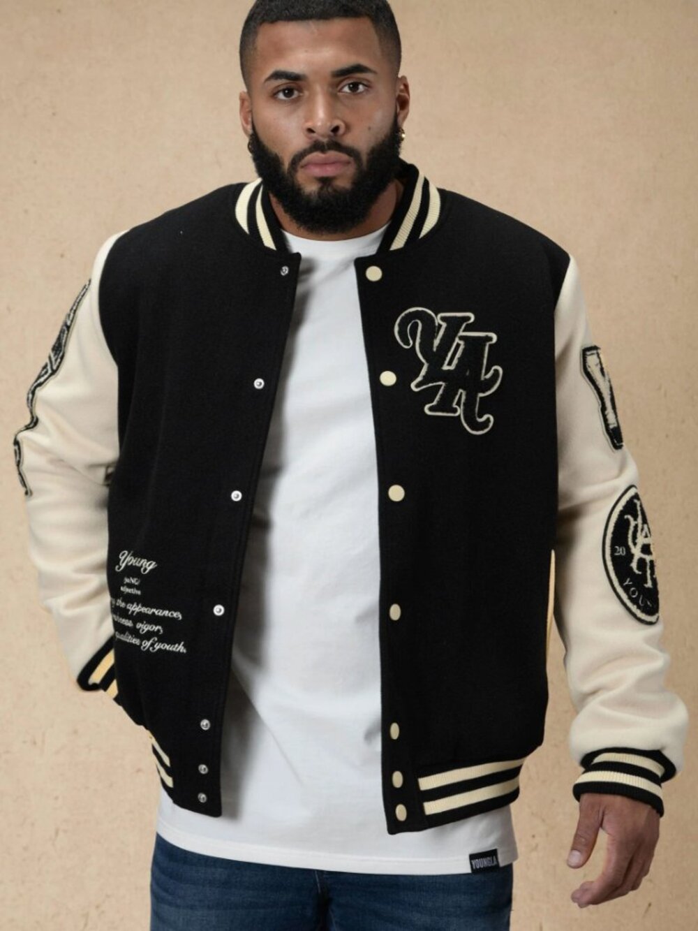 YoungLA 550 Lah Letterman Jacket